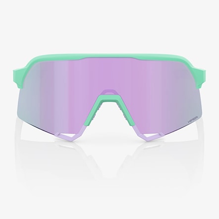 Okulary rowerowe 100% S3 soft tact mint | hiper lavender mirror 2024 - 2