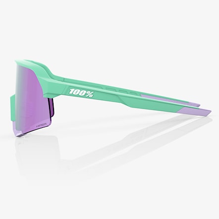 Bike okuliare 100% S3 soft tact mint | hiper lavender mirror 2024 - 3
