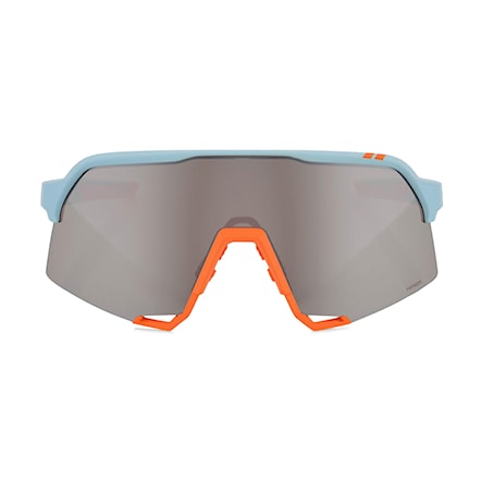Bike Sunglasses and Goggles 100% S3 soft tact two tone | hiper silver mirror 2024 - 3