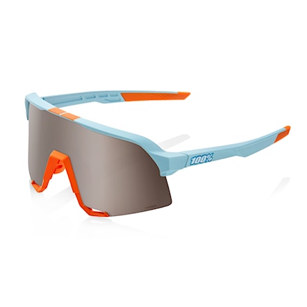 Bike brýle 100% S3 soft tact two tone | hiper silver mirror 2024 - 1