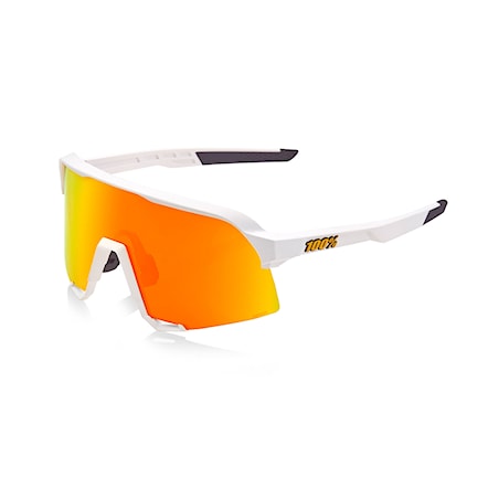 Bike Sunglasses and Goggles 100% S3 soft tact white | hiper red multilayer mirror 2020 - 1