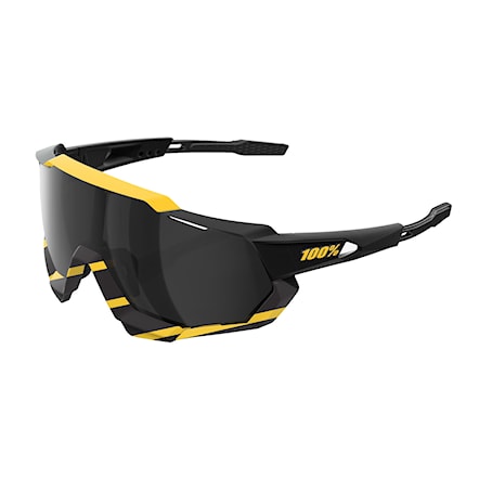 Okulary rowerowe 100% Speedtrap soft tact hazard | black mirror 2023 - 1