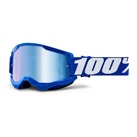 Bike okuliare 100% Strata 2 blue | mirror blue 2022 - 1