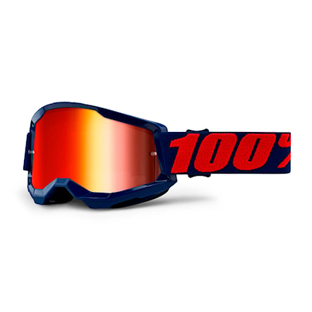 Bike Sunglasses and Goggles 100% Strata 2 masego | mirror red 2022 - 1