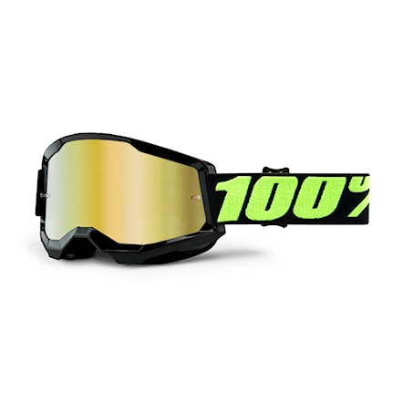 Bike okuliare 100% Strata 2 upsol | mirror gold 2022 - 1