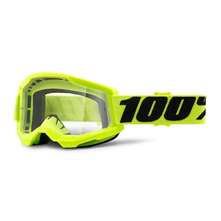Bike Sunglasses and Goggles 100% Strata 2 yellow | clear 2022 - 1