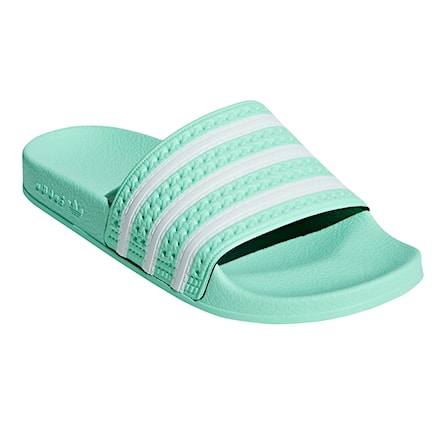 Slide Sandals Adidas Adilette Wms clear mint/clear mint/ftwr white 2019 - 1