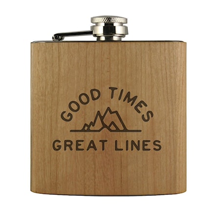 Hip Flask Arbor Good Times Great Lines cherry - 1