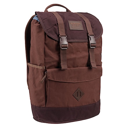 Backpack Burton Outing cocoa brown waxed canvas 2019 - 1