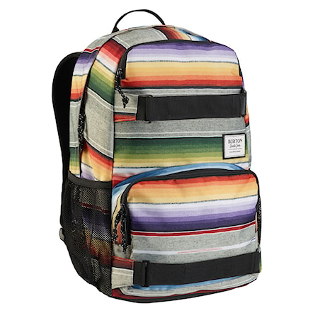 Backpack Burton Treble Yell bright sinola stripe print 2018 - 1