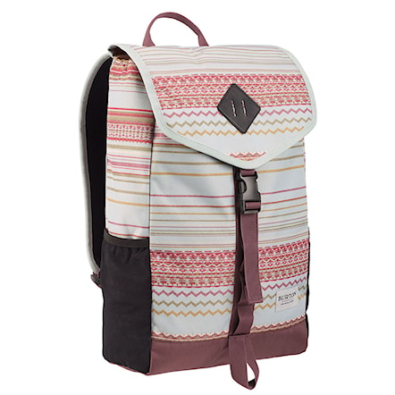 Backpack Burton Westfall aqua grey revel stripe print 2020 - 1