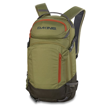 Snowboard Backpack Dakine Heli Pro 20L green 2024 - 1