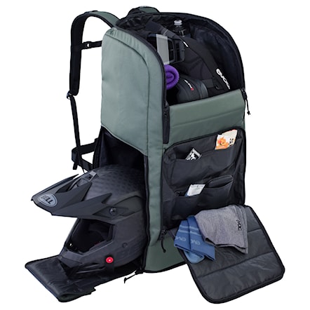 Batoh EVOC Gear Backpack 90 dark olive - 5
