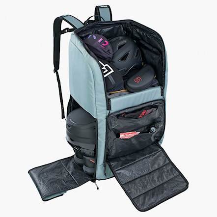 Batoh EVOC Gear Backpack 90 steel 2024 - 4