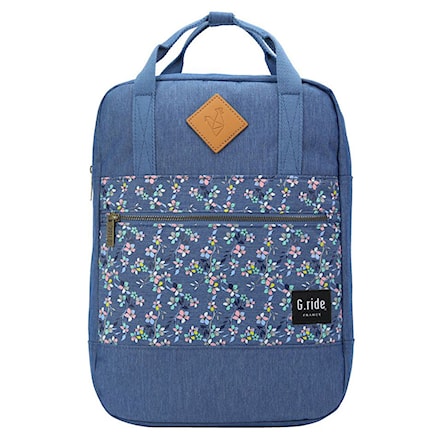 Backpack G.ride Diane blue/flower 2019 - 1