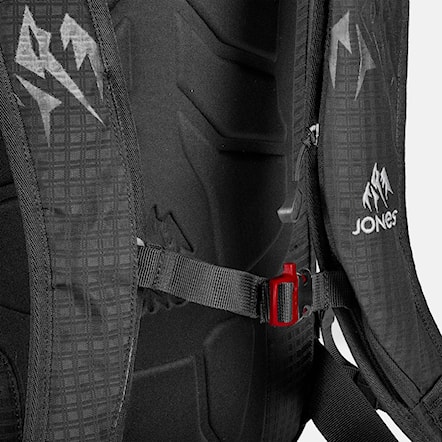 Snowboard Backpack Jones Dscnt 19L black 2024 - 6