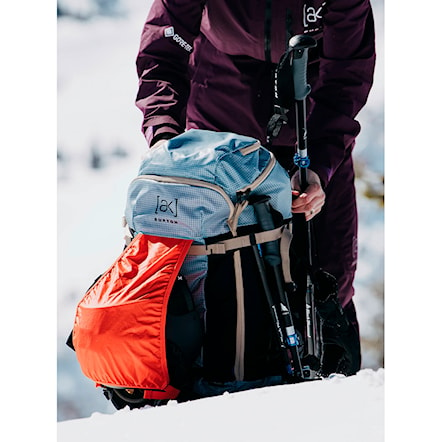 Snowboard Backpack Burton [ak] Dispatcher 25L dusty blue 2025 - 4