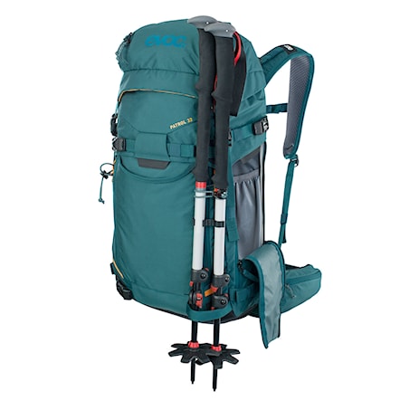 Snowboard Backpack EVOC Patrol 32 petrol - 10