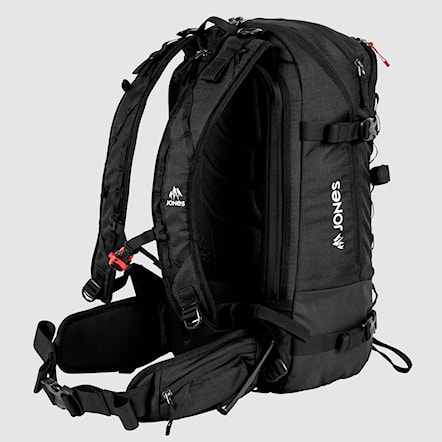 Snowboard Backpack Jones Dscnt 32L stealth black 2025 - 3