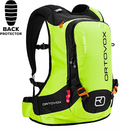 Backpack ORTOVOX Free Rider 18 happy green 2017 - 1