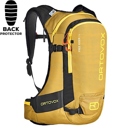 Backpack ORTOVOX Free Rider 24 yellowstone 2021 - 1