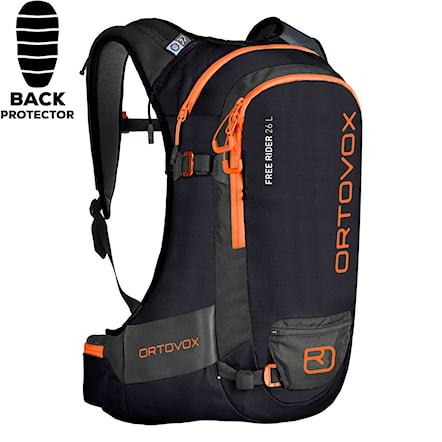 Backpack ORTOVOX Free Rider 26 L black raven 2021 - 1