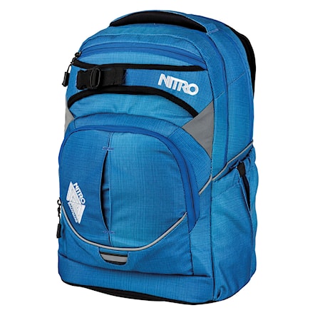 Backpack Nitro Superhero blur brilliant blue 2019 - 1