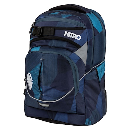 Backpack Nitro Superhero fragments blue 2020 - 1