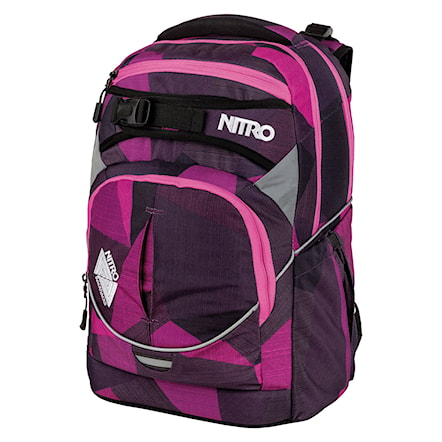 Backpack Nitro Superhero fragments purple 2022 - 1