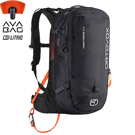 Avalanche Backpack ORTOVOX Avabag LiTRIC Freeride 26 S black raven 2025 - 1