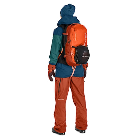 Avalanche Backpack ORTOVOX Avabag LiTRIC Freeride 28 desert orange 2025 - 3