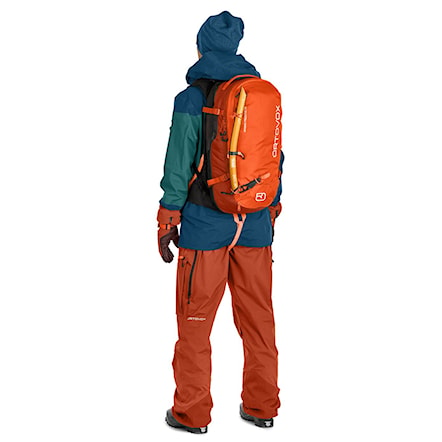 Avalanche Backpack ORTOVOX Avabag LiTRIC Freeride 28 desert orange 2025 - 4