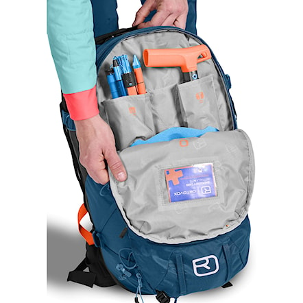 Avalanche Backpack ORTOVOX AVABAG LiTRIC Tour 28 S petrol blue 2024 - 7