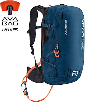 Avalanche Backpack ORTOVOX AVABAG LiTRIC Tour 28 S petrol blue 2024 - 1