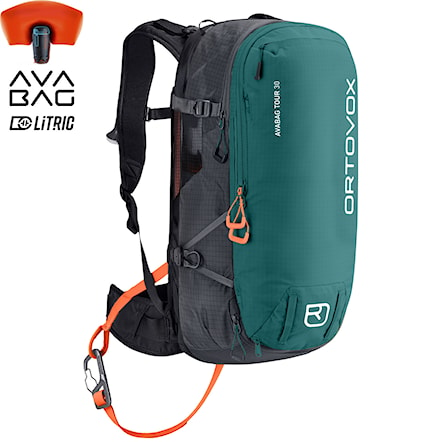 Avalanche Backpack ORTOVOX AVABAG LiTRIC Tour 30 pacific green 2024 - 1