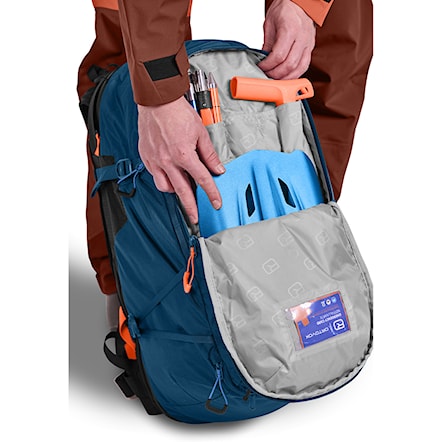 Avalanche Backpack ORTOVOX Avabag LiTRIC Tour 40 petrol blue 2025 - 3