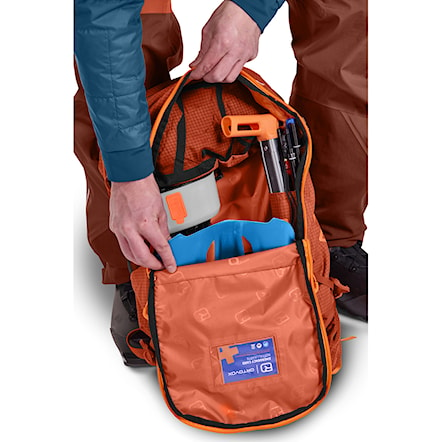Avalanche Backpack ORTOVOX Avabag LiTRIC Zero 27 desert orange 2024 - 4