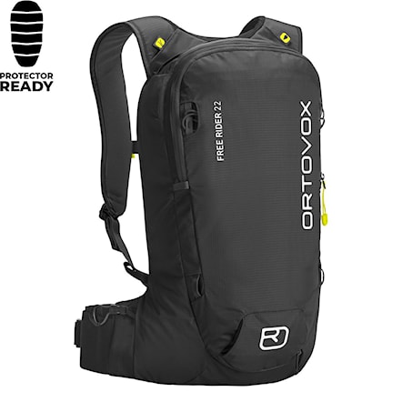 Backpack ORTOVOX Free Rider 22 black raven 2025 - 1