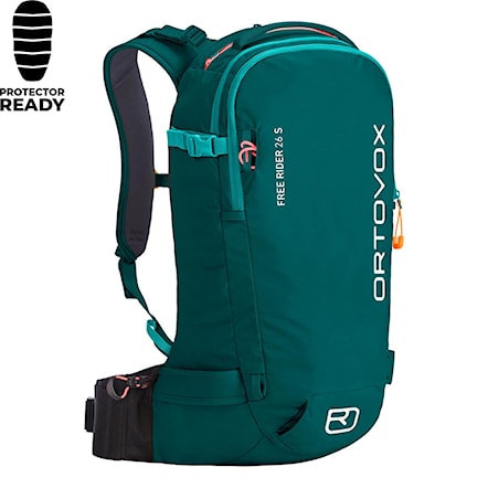 Backpack ORTOVOX Free Rider 26 S pacific green 2023 - 1
