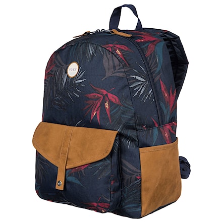 Backpack Roxy Carribean midnight palm combo peacoat 2015 - 1