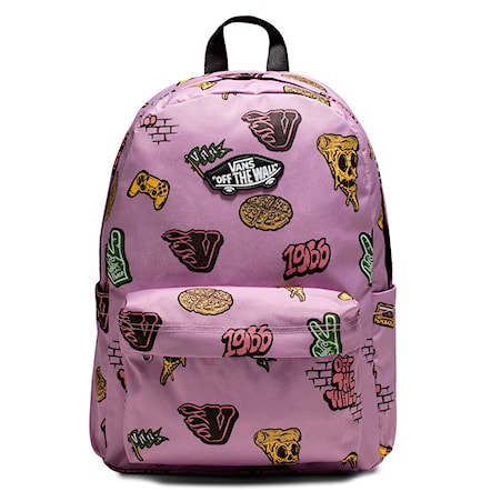 Backpack Vans Kids Old Skool Grom lavender mist Snowboard Zezula