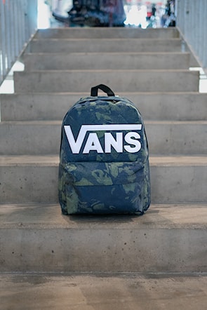 Backpack Vans Old Skool Drop V dress blues/dark forest 2024 - 7