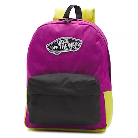 Backpack Vans Realm black/deep orchid 2015 - 1