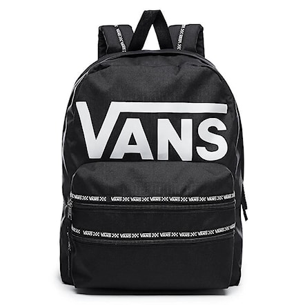 Backpack Vans Sporty Realm II black/white logo 2018 - 1