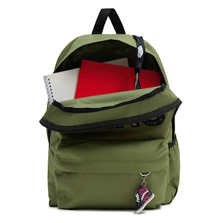 Backpack Vans Wm Realm Flying V loden green 2023 - 2