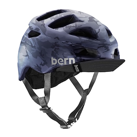 Skateboard Helmet Bern Allston matte black camo 2015 - 1