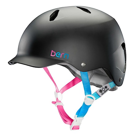 Skateboard Helmet Bern Bandita satin black 2014 - 1