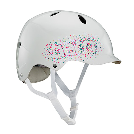 Bike Helmet Bern Bandito gloss white confetti 2021 - 1