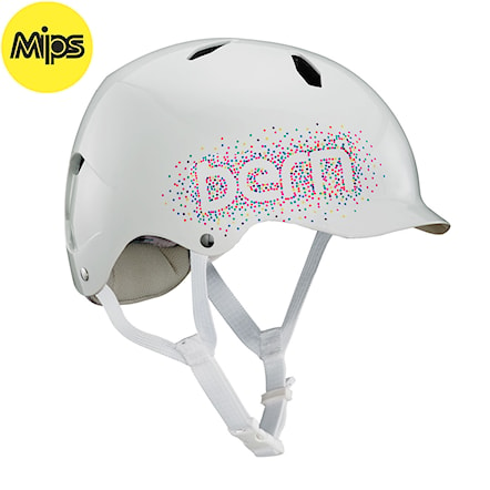 Bike Helmet Bern Bandito Mips gloss white confetti 2021 - 1