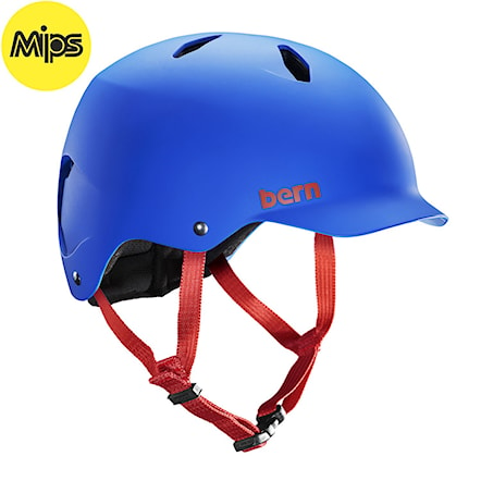 Skateboard Helmet Bern Bandito Mips matte cobalt blue 2017 - 1